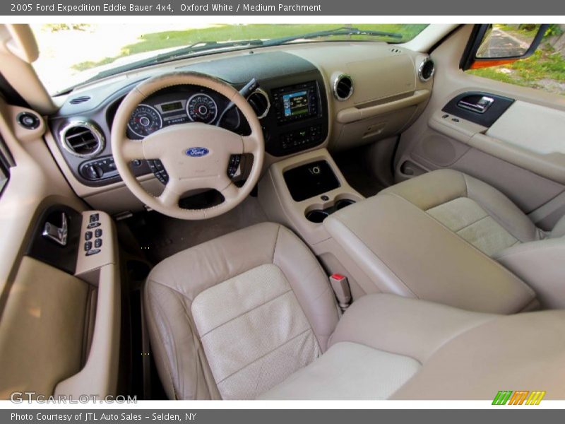 Oxford White / Medium Parchment 2005 Ford Expedition Eddie Bauer 4x4