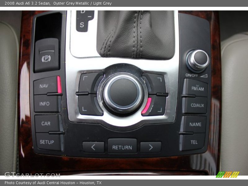 Oyster Grey Metallic / Light Grey 2008 Audi A6 3.2 Sedan