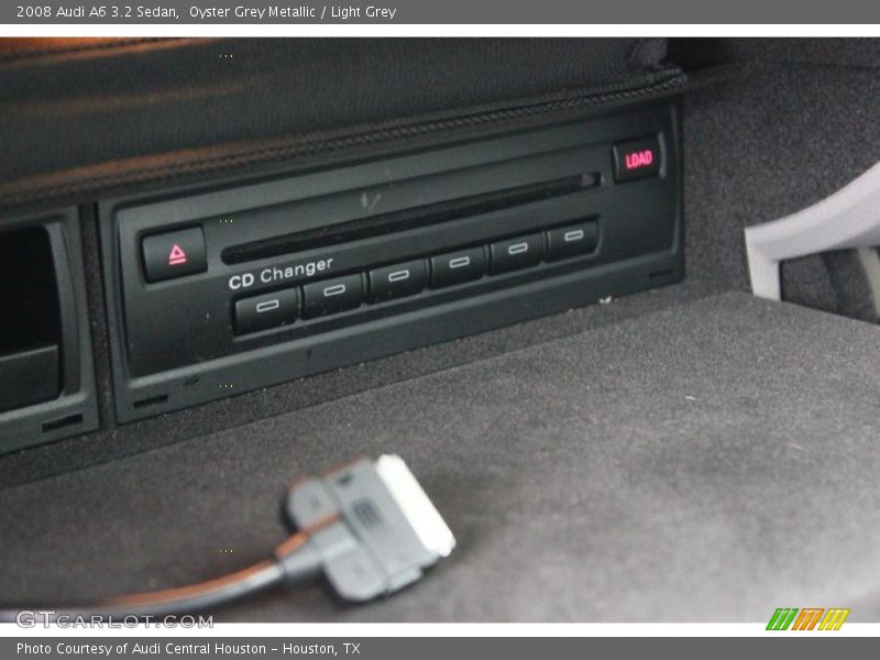 Oyster Grey Metallic / Light Grey 2008 Audi A6 3.2 Sedan