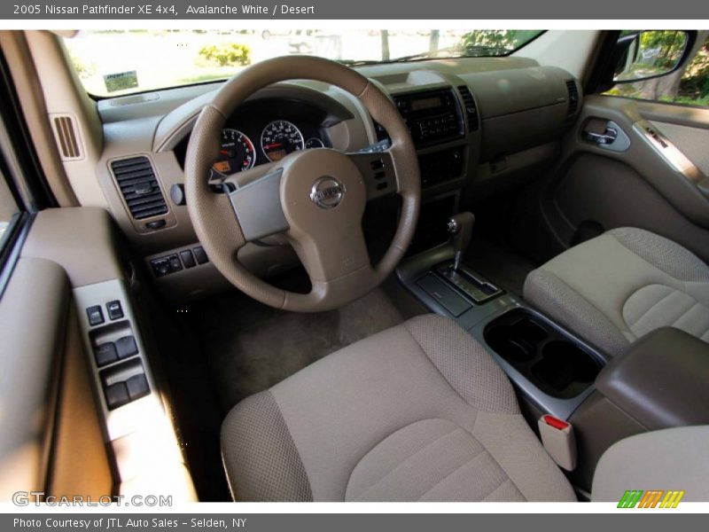 Avalanche White / Desert 2005 Nissan Pathfinder XE 4x4