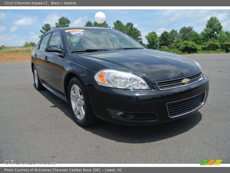 Black / Neutral 2010 Chevrolet Impala LT