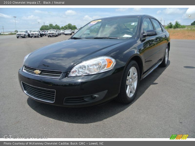 Black / Neutral 2010 Chevrolet Impala LT
