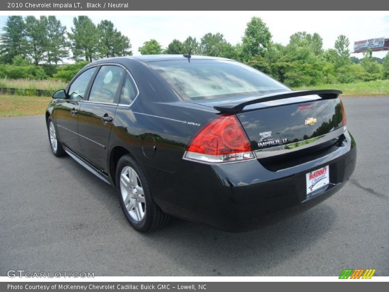 Black / Neutral 2010 Chevrolet Impala LT
