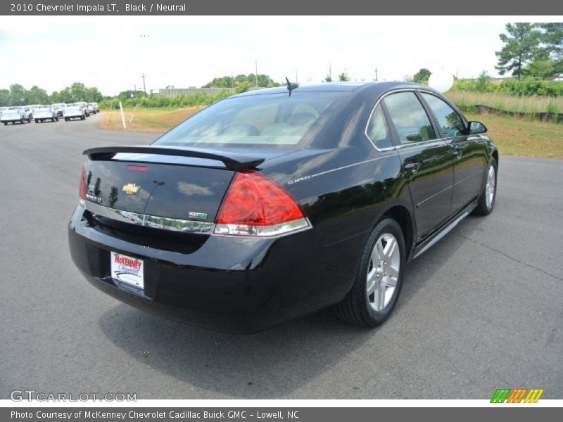 Black / Neutral 2010 Chevrolet Impala LT