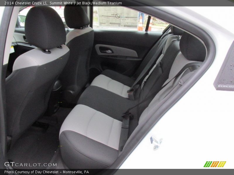 Summit White / Jet Black/Medium Titanium 2014 Chevrolet Cruze LS