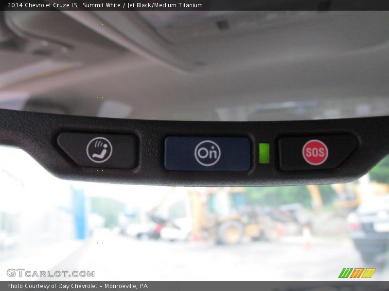 Summit White / Jet Black/Medium Titanium 2014 Chevrolet Cruze LS