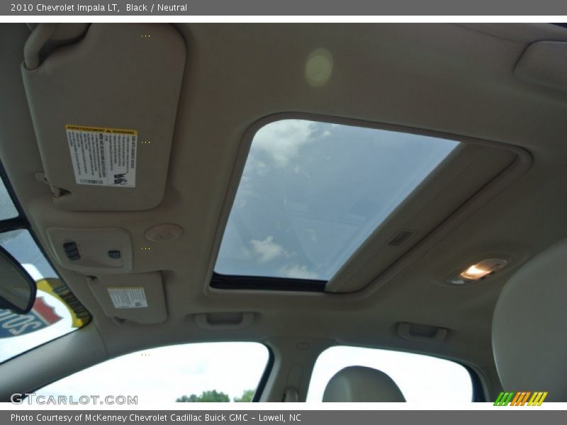 Black / Neutral 2010 Chevrolet Impala LT