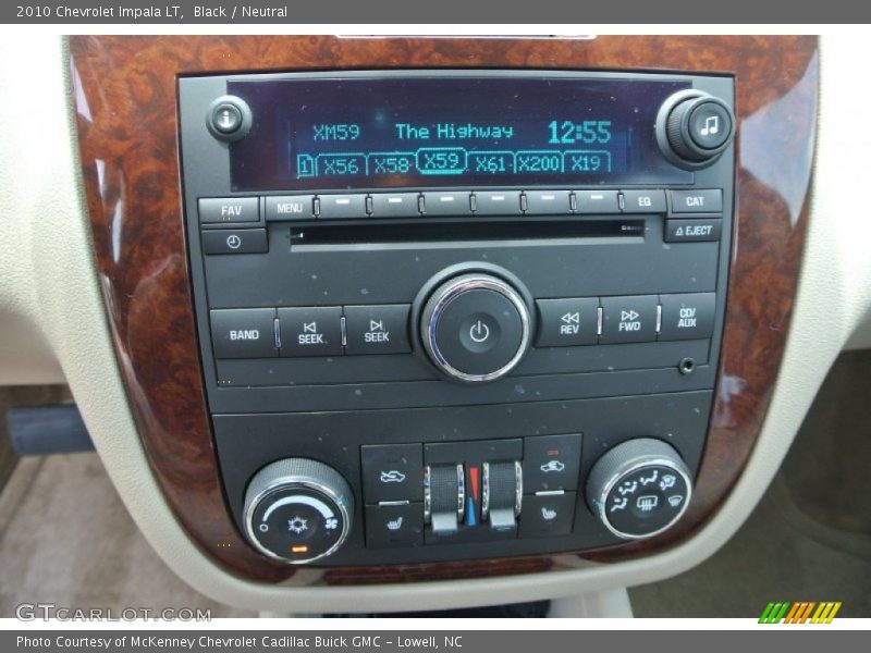 Black / Neutral 2010 Chevrolet Impala LT