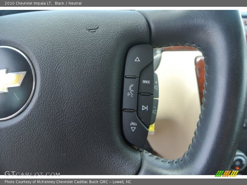 Black / Neutral 2010 Chevrolet Impala LT