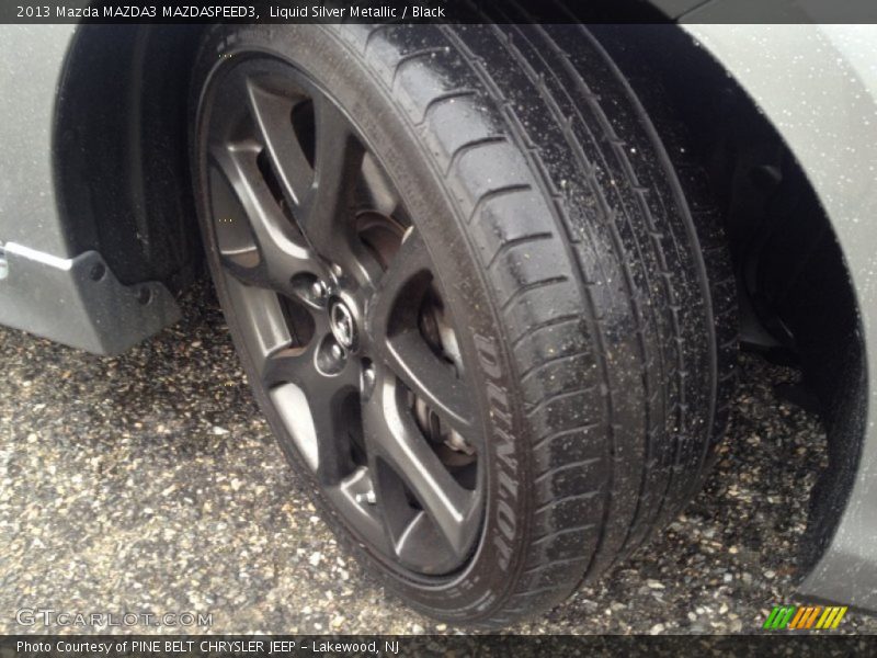 Liquid Silver Metallic / Black 2013 Mazda MAZDA3 MAZDASPEED3