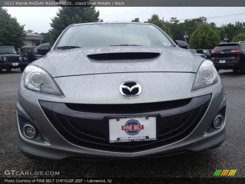Liquid Silver Metallic / Black 2013 Mazda MAZDA3 MAZDASPEED3