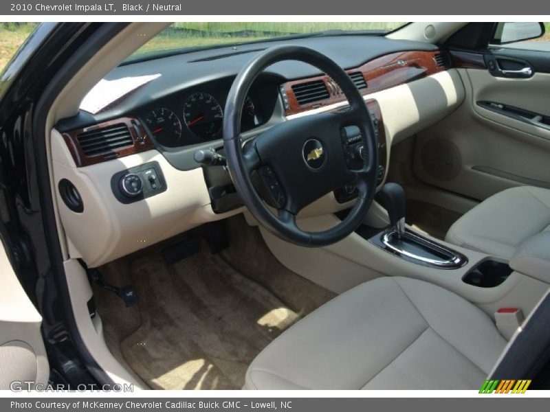 Black / Neutral 2010 Chevrolet Impala LT