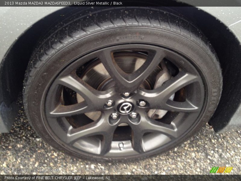 Liquid Silver Metallic / Black 2013 Mazda MAZDA3 MAZDASPEED3