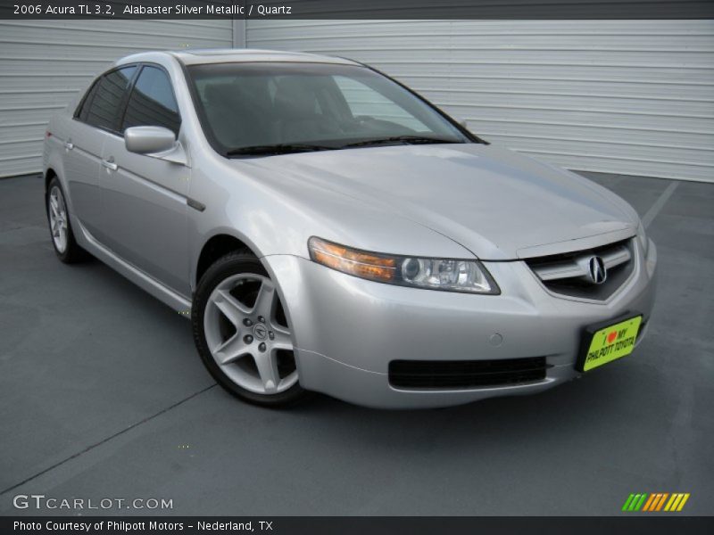 Alabaster Silver Metallic / Quartz 2006 Acura TL 3.2