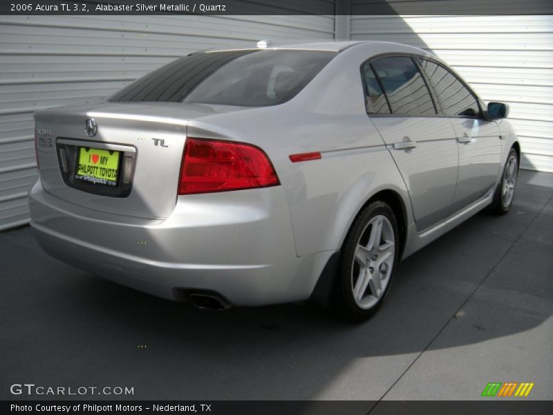 Alabaster Silver Metallic / Quartz 2006 Acura TL 3.2
