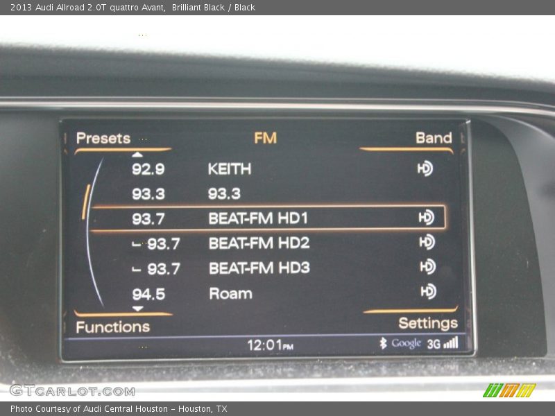 Brilliant Black / Black 2013 Audi Allroad 2.0T quattro Avant