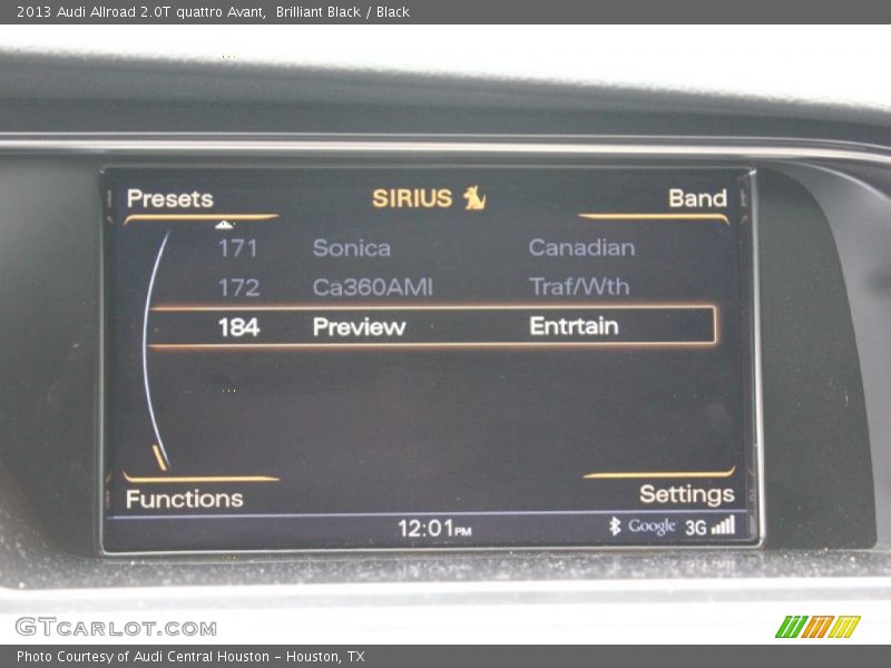 Brilliant Black / Black 2013 Audi Allroad 2.0T quattro Avant