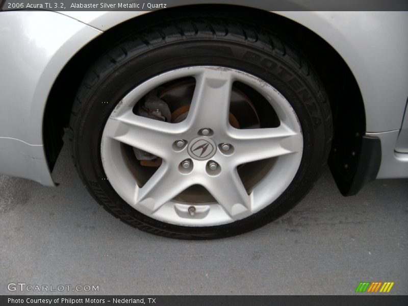 Alabaster Silver Metallic / Quartz 2006 Acura TL 3.2