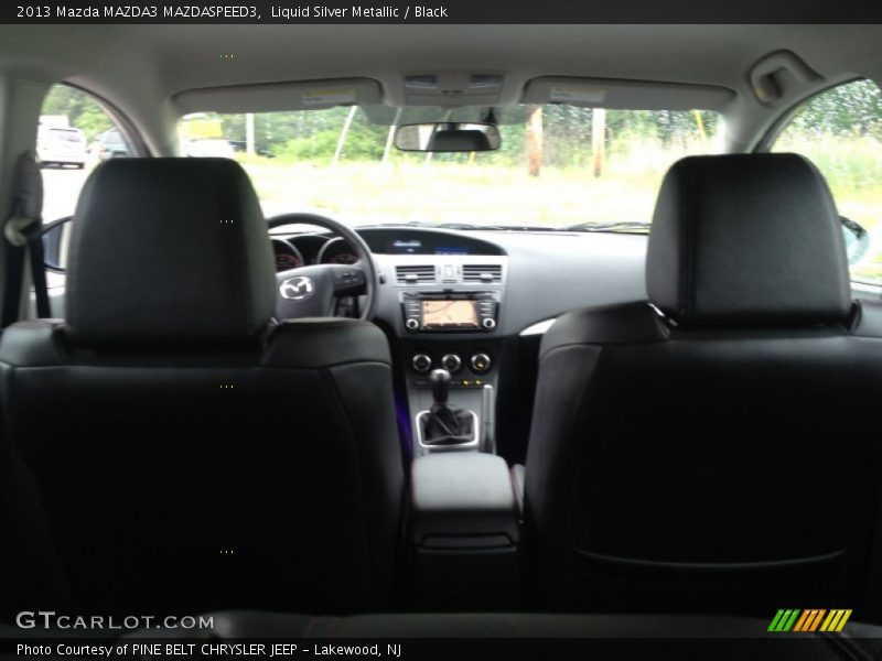Liquid Silver Metallic / Black 2013 Mazda MAZDA3 MAZDASPEED3