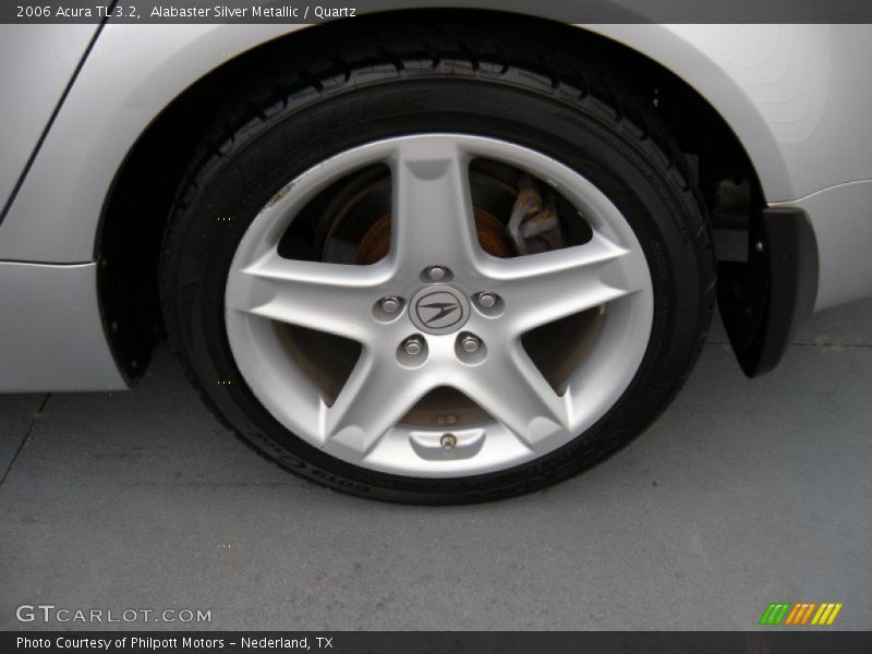 Alabaster Silver Metallic / Quartz 2006 Acura TL 3.2