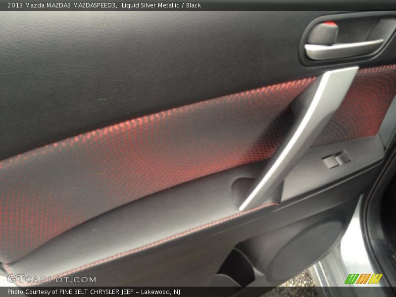 Liquid Silver Metallic / Black 2013 Mazda MAZDA3 MAZDASPEED3