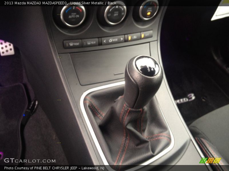 Liquid Silver Metallic / Black 2013 Mazda MAZDA3 MAZDASPEED3
