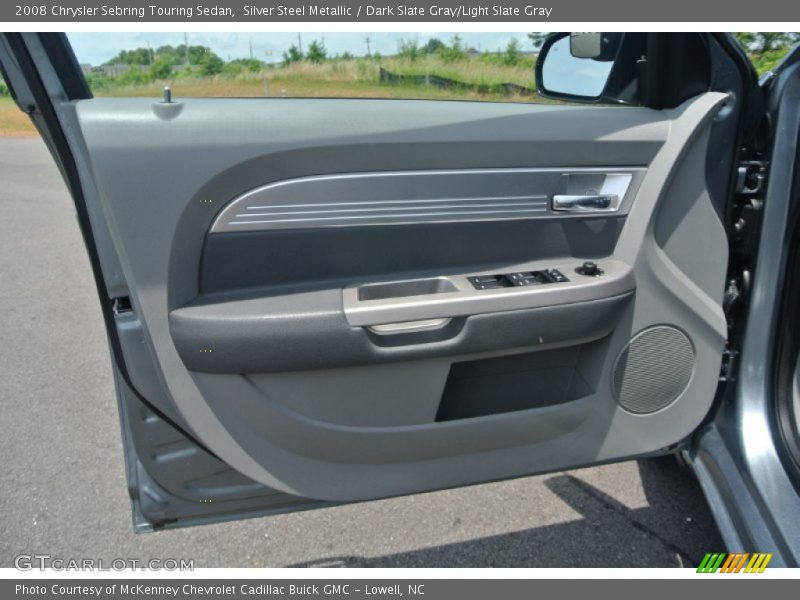 Silver Steel Metallic / Dark Slate Gray/Light Slate Gray 2008 Chrysler Sebring Touring Sedan