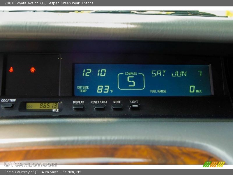 Aspen Green Pearl / Stone 2004 Toyota Avalon XLS