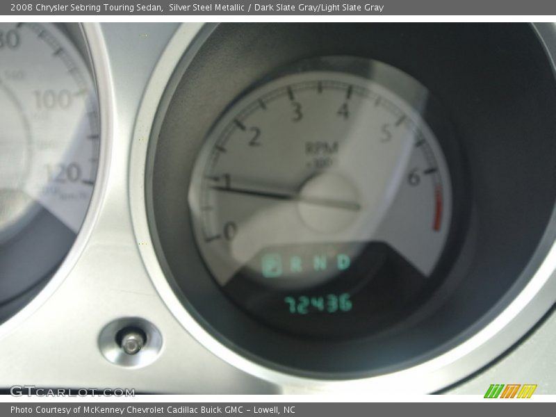 Silver Steel Metallic / Dark Slate Gray/Light Slate Gray 2008 Chrysler Sebring Touring Sedan