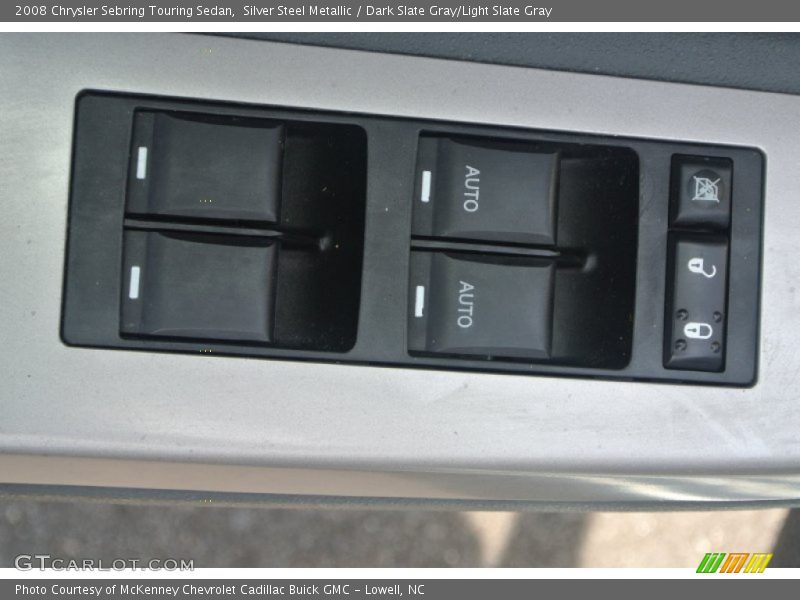 Silver Steel Metallic / Dark Slate Gray/Light Slate Gray 2008 Chrysler Sebring Touring Sedan