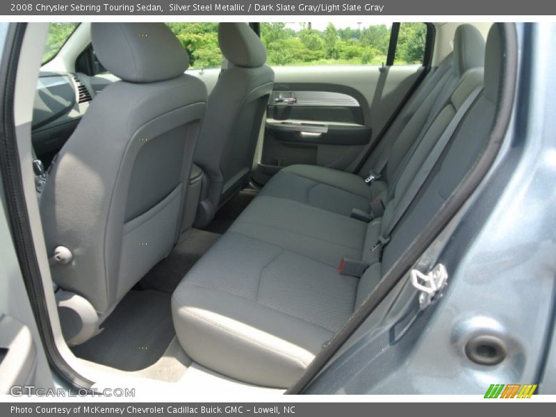 Silver Steel Metallic / Dark Slate Gray/Light Slate Gray 2008 Chrysler Sebring Touring Sedan