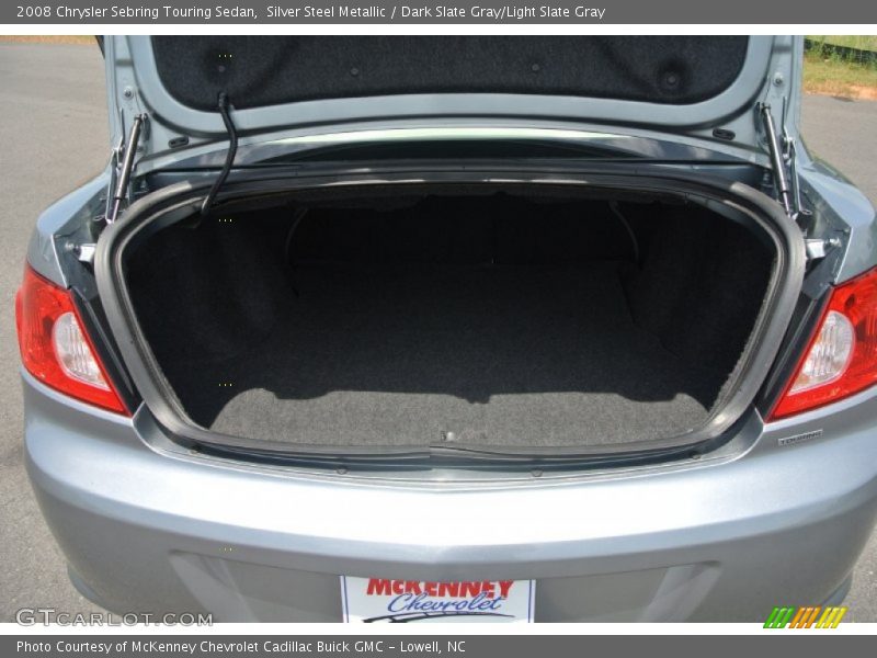 Silver Steel Metallic / Dark Slate Gray/Light Slate Gray 2008 Chrysler Sebring Touring Sedan