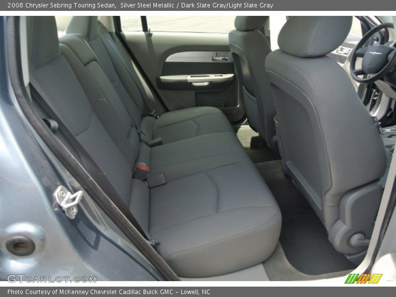 Silver Steel Metallic / Dark Slate Gray/Light Slate Gray 2008 Chrysler Sebring Touring Sedan