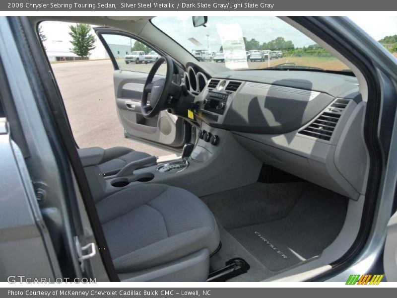 Silver Steel Metallic / Dark Slate Gray/Light Slate Gray 2008 Chrysler Sebring Touring Sedan
