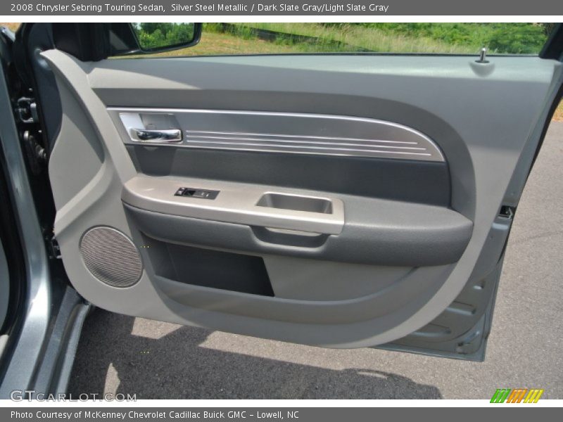 Silver Steel Metallic / Dark Slate Gray/Light Slate Gray 2008 Chrysler Sebring Touring Sedan