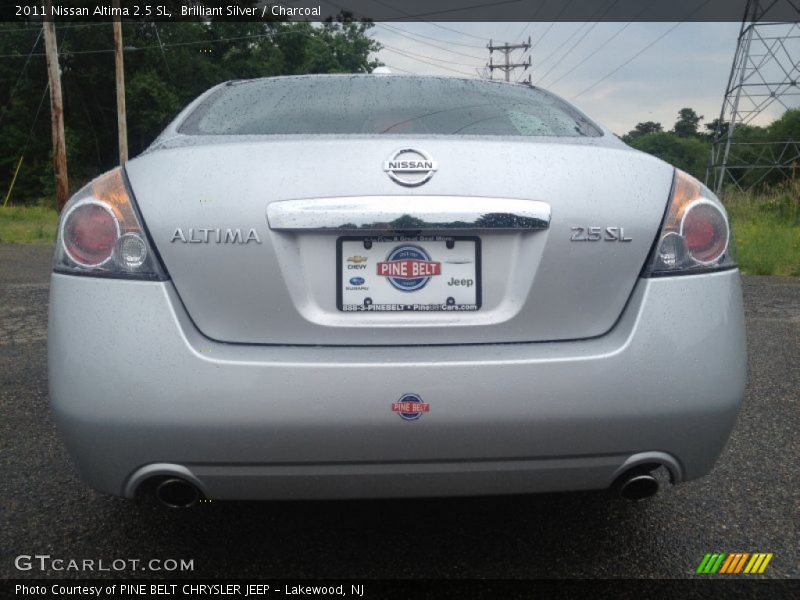 Brilliant Silver / Charcoal 2011 Nissan Altima 2.5 SL