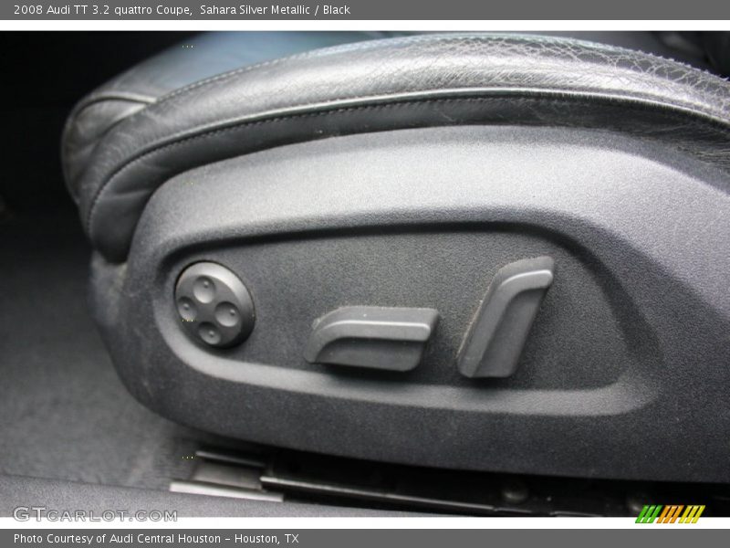 Sahara Silver Metallic / Black 2008 Audi TT 3.2 quattro Coupe