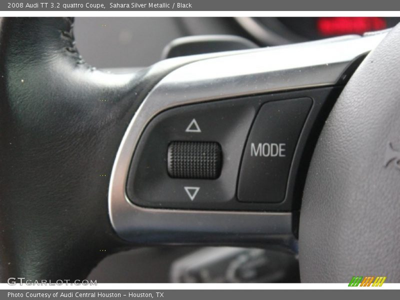 Sahara Silver Metallic / Black 2008 Audi TT 3.2 quattro Coupe