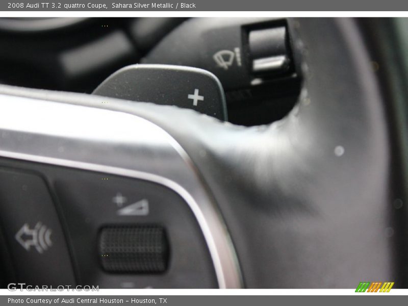 Sahara Silver Metallic / Black 2008 Audi TT 3.2 quattro Coupe