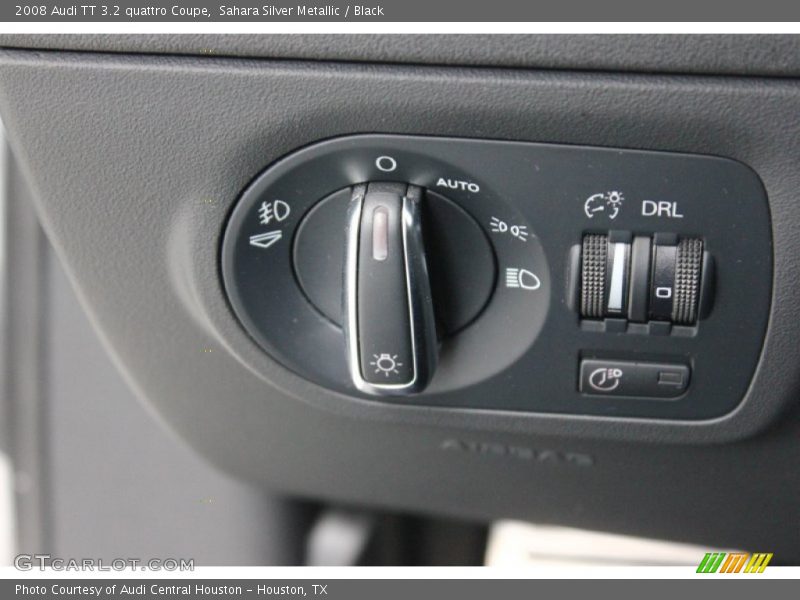 Sahara Silver Metallic / Black 2008 Audi TT 3.2 quattro Coupe