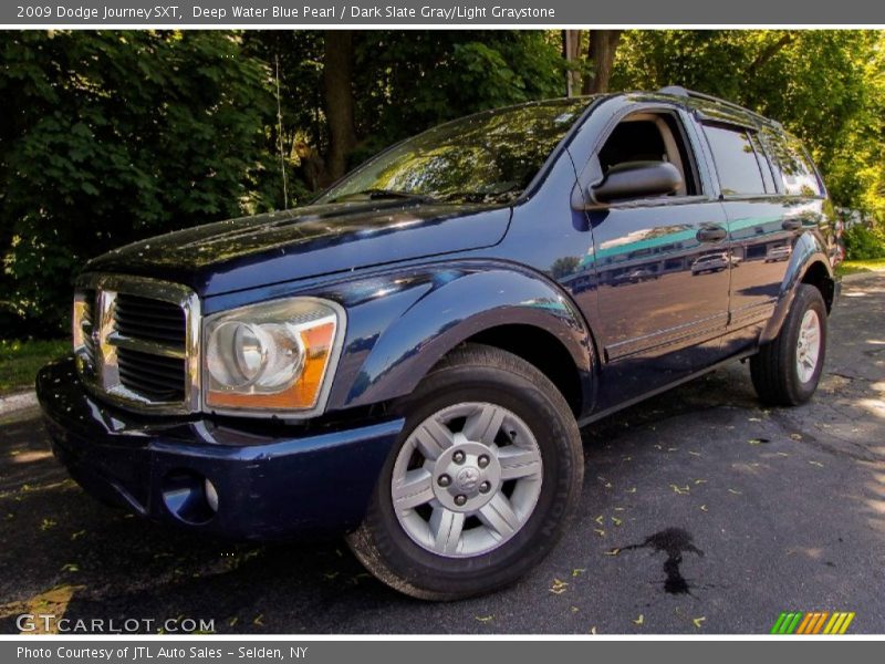 Deep Water Blue Pearl / Dark Slate Gray/Light Graystone 2009 Dodge Journey SXT