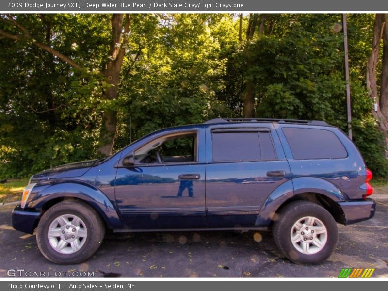 Deep Water Blue Pearl / Dark Slate Gray/Light Graystone 2009 Dodge Journey SXT