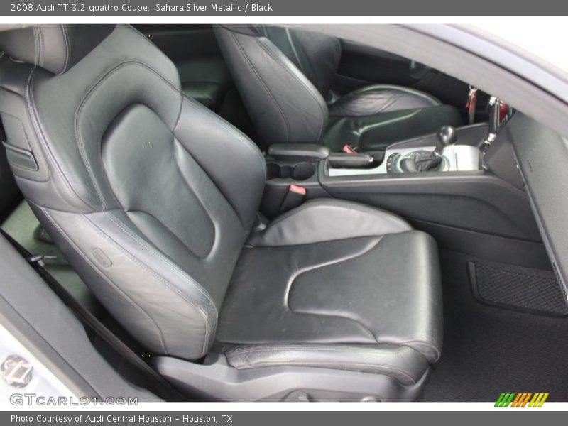 Sahara Silver Metallic / Black 2008 Audi TT 3.2 quattro Coupe