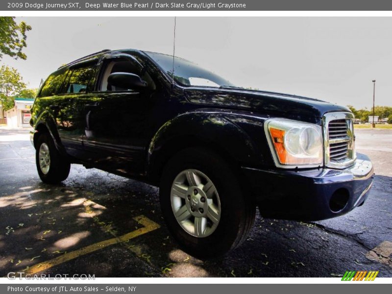 Deep Water Blue Pearl / Dark Slate Gray/Light Graystone 2009 Dodge Journey SXT