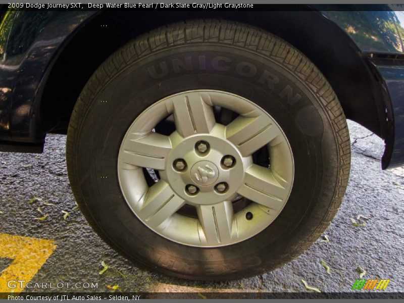 Deep Water Blue Pearl / Dark Slate Gray/Light Graystone 2009 Dodge Journey SXT