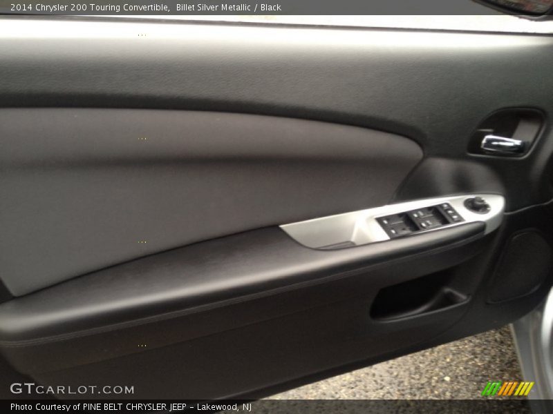 Billet Silver Metallic / Black 2014 Chrysler 200 Touring Convertible