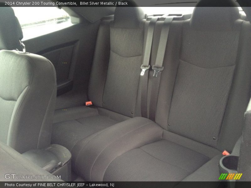 Billet Silver Metallic / Black 2014 Chrysler 200 Touring Convertible