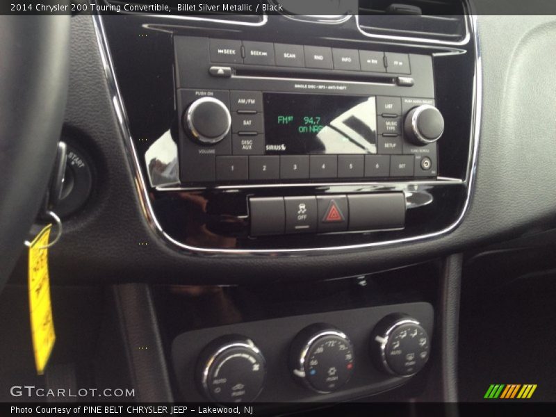 Controls of 2014 200 Touring Convertible