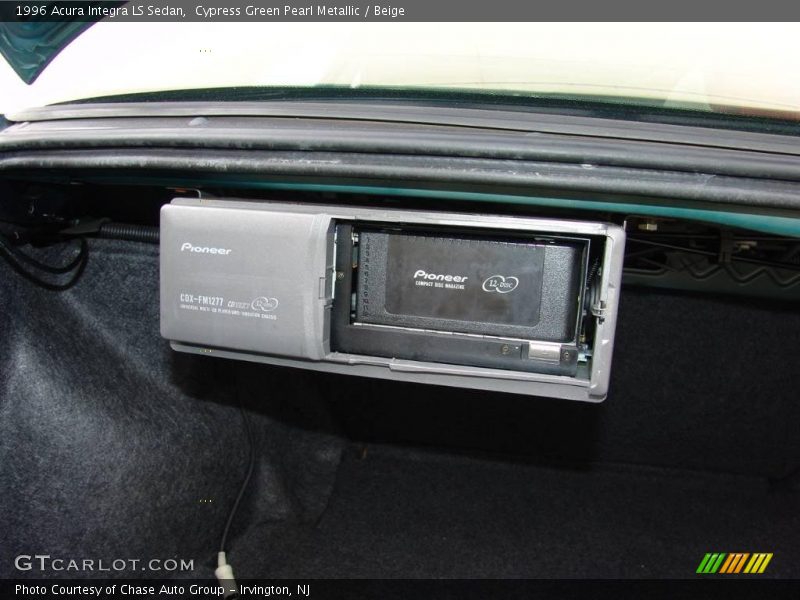 Cypress Green Pearl Metallic / Beige 1996 Acura Integra LS Sedan
