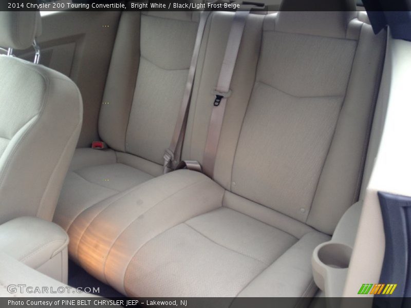 Bright White / Black/Light Frost Beige 2014 Chrysler 200 Touring Convertible